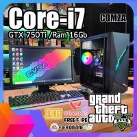 ราคา คอมเล่นเกม Core i7 GTX 750Ti Ram 16Gb ทำงาน เล่นเกมส์ Gta VPubgFifaFreefireValorantRobloxMineCraft สินค้าคุณภาพ พร้อมใช้งาน (21405833641)