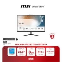ราคา MSI ALL IN ONE Modern AM242 12M 1002XTH 23 8 FHD LED Ci5 1235U Intel UHD Graphics 8GB DDR4 512 M 2 Pcle SSD ออลอินวัน Pre Order จัดส่งภายใน7 15วัน (22504878052)