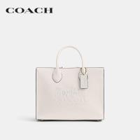 ราคา COACH กระเป๋าทรงสี่เหลี่ยมผู้หญิงรุ่น Ace Tote 26 CR681 B4 HA สีขาว (22320694781)