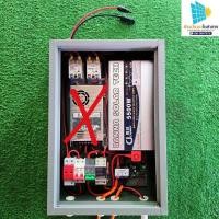 ราคา ชุดนอนนา โซล่าเซลล์ ชุดตู้คอนโทรลอินเวอร์เตอร์ 5500W 24V DC to 220V AC บ้านสวน (22214218593)