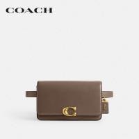 ราคา COACH กระเป๋าคาดเอว กระเป๋าคาดอกผู้หญิงรุ่น Bandit Belt Bag สีเทา CJ826 B4CBD (20146586094)