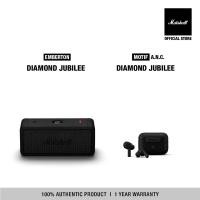 ราคา BUNDLE SET MARSHALL EMBERTON DIAMOND JUBILEE MOTIF DIAMOND JUBILEE รับประกัน 1 ปี ส่งฟรี ลำโพงบลูทูธ หูฟัง (23248543123)