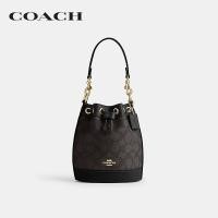 ราคา COACH กระเป๋าสะพายข้างผู้หญิงรุ่น Mini Bucket Bag In Signature Canvas CW299 IMXAQ (23011843045)