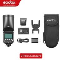 ราคา Godox V1 Pro แฟลชกล้องติดหมวกกลม V1Pro TTL Li ion สำหรับฟูจิโอลิมปัส Canon Nikon Sony (21783972395)