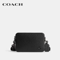 ราคา COACH กระเป๋าสะพายข้างผู้ชายรุ่น Charter Crossbody 19 CR782 BLK สีดำ (23271225843)
