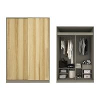 ราคา SB Design Square KONCEPT FURNITURE ตู้เสื้อผ้าบานเลื่อน OP Z ขนาด 140 ซม รุ่น Blox สีไม้โทนอ่อน 140x59x210 ซม (22904832572)
