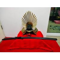 ราคา หมวกซามูไร พร้อมหน้ากากเหล็ก รัศมีทองเหลืองแท้ ขนาดเท่าของจริง พร้อมดาบ สินค้ามือสองนำเข้าจากญี่ปุ่น (22600899345)