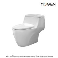 ราคา MOGEN MO50 โถสุขภัณฑ์ชิ้นเดียว ฝา Slow Close สีขาว (22726319080)