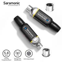 ราคา Saramonic Blink800 B2 5 8GHz ปลั๊กไร้สาย บน XLR ระบบแบบไดนามิกและแบตเตอรี่ไมโครโฟนปลั๊กตัวรับสัญญาณ xlr (9625293922)