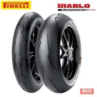 ราคา โปรโมชั่น ลด 15 Pirelli DIABLO SUPERCORSA SP V3 ยางมอเตอร์ไซค์ Superbike (18441478317)