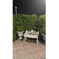 ราคา ม้านั่งสนาม อัลลอยด์ มินิ ยาว 0 95 เมตร สีขาว สีทองรมดำ แจ้งสีด้วยค่ะ (9356517931)