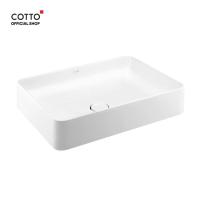 Cotto อ่างล้างหน้า แบบวางบนเคาน์เตอร์ รุ่น Sensation Rectangle C003427