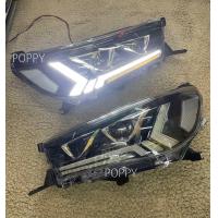 ราคา ไฟหน้า ไฟหน้าแต่ง REVO 2015 2016 2017 2018 2019 ลายแลมโบ โปรเจคเตอร์ ไฟลูกแก้ว2ดวง ไฟหรี่ ไฟเลี้ยววิ่ง ลาย แลมโบ headlamp hilux revo (23040547217)
