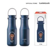 ราคา Not For Sale LocknLock with Line Friends กระบอกน้ำสุญญากาศสองชั้น Mertro Double Tumbler ความจุ 470 ml รุ่น LHC4202LF (23282882483)