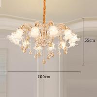 ราคา Gold Crystal Chandelier Modern Lighting for Living Room Dinning Room Chandelier Lights Crystal K9 Ceiling Lights Chandeliers Crystal Lights (11371967131)