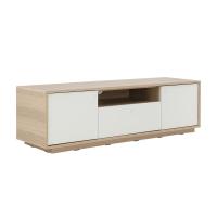 ราคา INDEX LIVING MALL ตู้วางทีวี รุ่นเคอวี่ สีขาว เลอร์บานา โอ๊ค (21758513502)