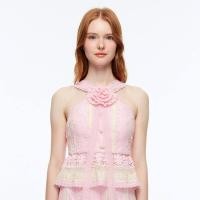 ราคา AW23 JANESUDA LACE SHIRT SHOWING SHOULDERS เสื้อเปิดไหล่ เสื้อลูกไม้เปิดไหล่ เสื้อลูกไม้ เสื้อลูกไม้สายไขว้คล้องคอ (21268157069)