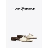 ราคา TORY BURCH รองเท้าแตะ TORYBURCH MILLER หนังวัว Double T LOGO 89367 (20910862157)