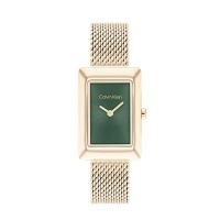 ราคา CALVIN KLEIN CK25200395 Gold Color Womens Wrist Watch 22 mm (22678384667)