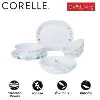 ราคา Corelle ชุดจานลาย HANAMI BLOSSOM จำนวน 14 ชิ้น C 03 14 HNB P (16808840798)