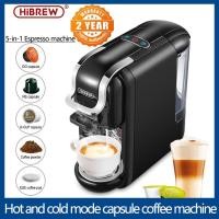 ราคา HiBREW ST 514K 4in1กาแฟเอสเปรสโซ่เครื่อง19Bar แคปซูลอัตโนมัติกาแฟใช้งานร่วมกับ Nespressoดอลซ์กัสโตแคปซูลผงกาแฟและ ESE ถ้วยกาแฟสำเร็จรูป อุปกรณ์เสริมสำหรับ Illy PodLavazza Blue Lavazza A Modo Mio K CUP