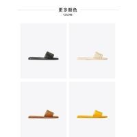 ราคา TORY BURCH Double T LOGO รองเท้าแตะผู้หญิง 79985 (20910839070)