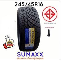 ราคา 245 45 R18 275 40 R18 ยางยี่ห้อsumaxxดอกยางลายซิ่งนิโต๊ะยางใหม่ปี2024 ราคา4เส้น มีบริการเก็บเงินปลายทาง (20156979777)