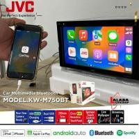 ราคา รุ่นใหม่ 2023 JVC KW M750BT DVD 2DIN หน้าจอควบคุมระบบสัมผัสแบบ Clear Resistive ขนาด 6 8 นิ้ว 6 8 WVGA พร้อมเทคโนโลยีไร้สาย Bluetooth Android Auto Apple CarPlay (20860502929)
