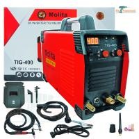 ราคา MOLITA ตู้เชื่อมอาร์กอน 2 ระบบ รุ่น TIG 400 ตู้เชื่อมไฟฟ้า Inverter MMA 400 (10170317472)