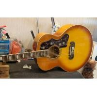 ราคา J200 Gibson กีตาร์โปร่ง มาตรฐาน ขนาด42นิ้ว เสือเมเปิ้ลลายเปลวไฟไม้สนแข็ง (21013687624)