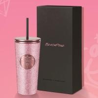 ราคา Blackpink starbucks tumbler 2023 COLLECTION Starbuckscups blackpinkstarbucks lisa starbuck tumbler Stainless Steel Bling Cold Cup Tumbler 16oz (20319854853)