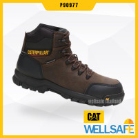 ราคา CATERPILLAR รองเท้าเซฟตี้ รุ่น Resorption P90977 หัวคอมโพซิท หุ้มข้อ กันไฟฟ้า กันน้ำ กันลื่น (13356135362)