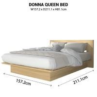 ราคา Tomato Home เตียง5ฟุต Donna ราคารวมประกอบในกทมและปริมณฑลเท่านั้น เตียงนอน5ฟุต เตียงไม้ เตียงมินิมอล สวยหรูเรียบง่าย (19451578508)