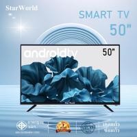 ราคา ทีวี StarWorld LED TV 32 นิ้ว ทีวี32นิ้ว 43นิ้ว 50นิ้ว ทีวีจอแบน ทีวีดิจิตอล โทรทัศน์ กล่องในตัวเครื่อง Android 12 (22023726343)