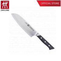 ราคา ZWILLING มีดซันโตกุสแตนเลสสตีล รุ่น Zwilling Pro มีความคมและทนทาน 180 มม สีเงิน ด้ามสีดำ N38407181 (313003361)