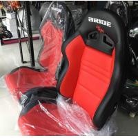 ราคา เบาะซิ่ง เบาะ Bride Low Max เบาะบาย หนังแดงคลิบดำ ฟรีขา รางทั่วไป แปลงใส่ได้ทุกรุ่น มีของพร้อมส่ง (11357280099)