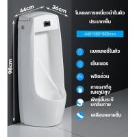 ราคา โถปัสสาวะชาย โถปัสสาวะ โถฉี่ผู้ชาย โถฉี่ผู้ใหญ่ โถสุขภัณฑ์ โถชาย โถฉี่ ฟลัชเชอร์ระบบเซ็นเซอร์ แบบแขวนผนังและแบบตั้งพื้น 2 รุ่น (16765172542)