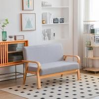ราคา เก้าอี้โซฟาสไตล์สแกนดิเนเวีย KIMDELIN 1 2 3 4คนที่นั่งผ้าคลุมโซฟา Sofa ไม้บีชกับสำหรับห้องนั่งเล่นโฟม (23275093526)