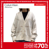 ราคา CALVIN KLEIN คาร์ดิแกนผู้หญิง รุ่น J224774 YBI สี Ivory (23264411975)