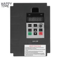 ราคา HAPPY TIME 2 2KW 220V Variable Frequency Drive Inverter Single to 3 Phase CNC VFD Universal (22584320975)