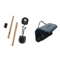 ราคา AeroBand PocketDrum 2 PLUS Somatosensory Digital Electronic Air Drum Stick ชุด Drumsticks เท้าเหยียบและอะแดปเตอร์บลูทูธ (23169153561)