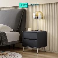 ราคา Linsy ลินซี่ โต๊ะข้างเตียง โต๊ะหัวเตียง ไม้เคลือบเมลามีน มีลิ้นชัก 2 ชั้น รุ่น TD129 D (22565145020)