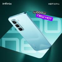 ราคา Infinix HOT 50 Pro 256 8GB เพิ่มแรมสูงสุด 16GB I ชิปเซ็ต Helio G100 I จอ AMOLED 120Hz ขนาด 6 78 I บาง 7 4 มม (23160339478)