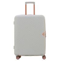 ราคา CAGGIONI กระเป๋าเดินทาง รุ่น Radius C18123 ขนาด 24 นิ้ว วัสดุ PC แบบซิป 4 ล้อ หมุนได้ 360 องศา รหัสล๊อค TSA กระเป๋าเดินทางล้อลาก คาจีโอนี่ (16031175207)