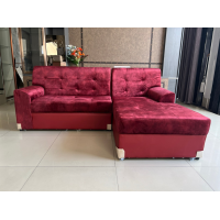 ราคา โซฟาเข้ามุม โซฟาตัวแอล 185 cm โซฟาL ราคาถูกที่สุดในไทย เพิ่มแบบใหม่หนังฮอลแลนด์ สัมผัสเนียนนุ่มนั่งสบาย (19485061891)