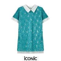 ราคา iCONiC AMMI DRESS 9063 ชุดเดรส ผ้าลูกไม้ คอปก อก36 ยาว30 เดรสแฟชั่น เดรสออกงาน เดรสสั้น เดรสทำงาน เดรสงานแต่ง เดรสไฮโซ เดรสหรู (16566821784)