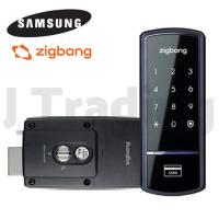 ราคา Samsung Zigbang Digital Door Lock กลอนประตูดิจิตอล รุ่น SHS 1321 (449165824)
