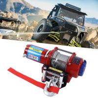 ราคา 12V 24V 2000 4500LB Electric Winch Kit with 5 5mmx15m Wireless Remote Control Towing Winch for ATV UTV Offroad (20412078165)