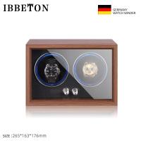 ราคา IBBETON Mechanical Watch Winder Household Automatic Wooden Watch Box WanBaoZhi Mute Motor Automatic Watch Shaker Rotating Watch Box Upper Chain Storage Box (20058969916)