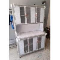 ราคา ตู้ครัวอลูมิเนียม 100 120 150 CM ทรงสูง โครงเหล็กหุ้มอลูมิเนียม (19629542451)